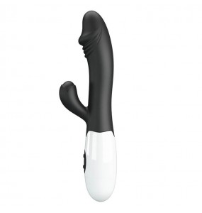 PRETTY LOVE - Snappy Wand Vibrator (Battery - Black)